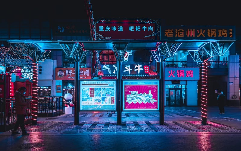 Future Dystopian City